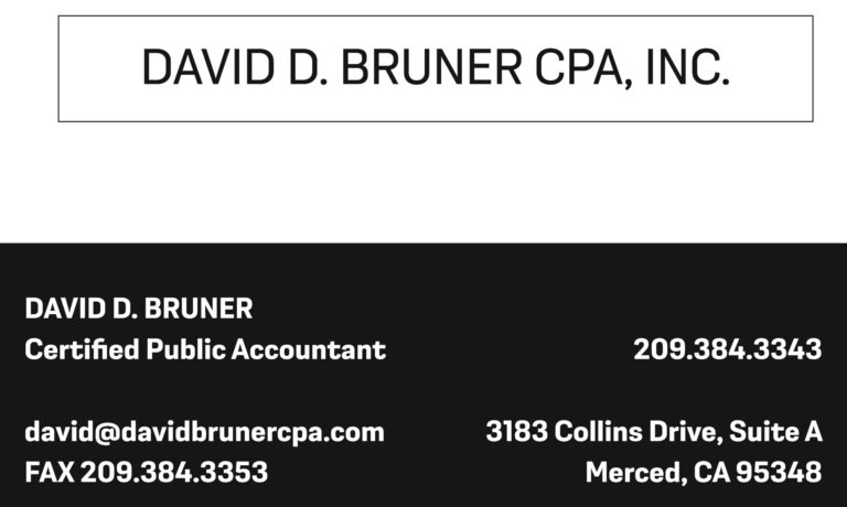 Sponsor_David D Bruner