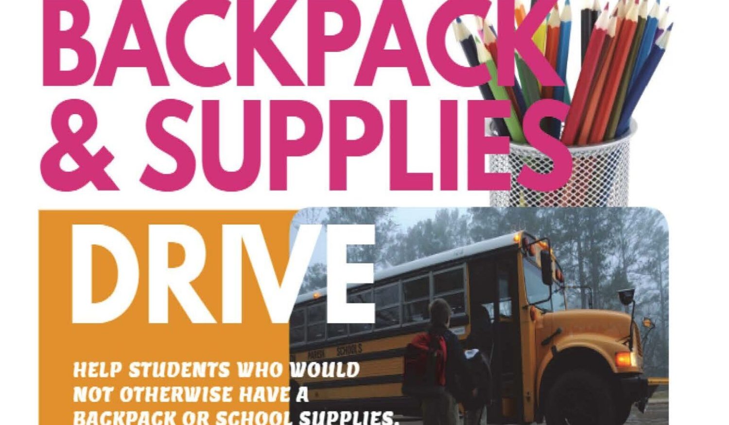 Backpack + Supplies 2026
